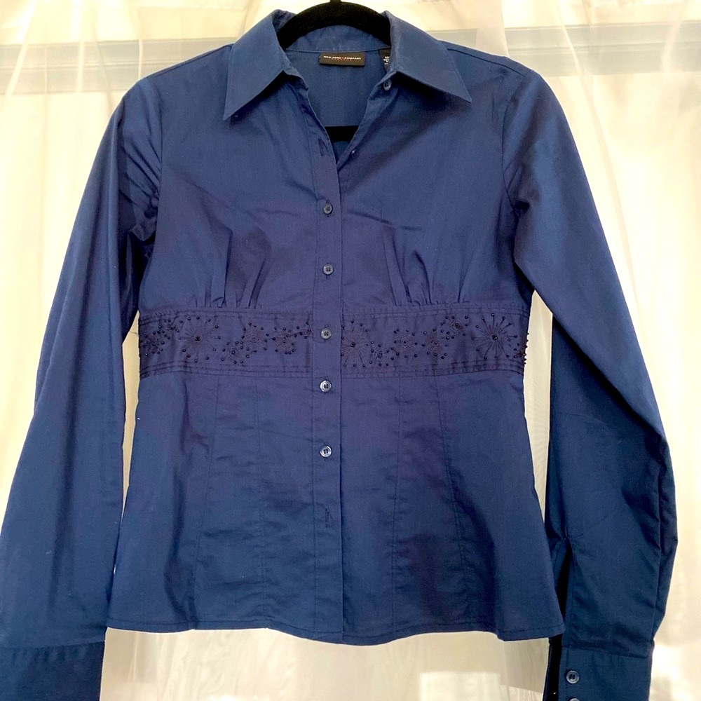 New York & Company button down shirt